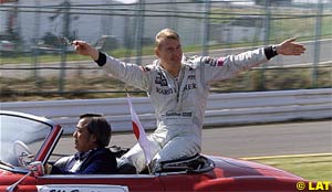 Hakkinen at Suzuka