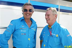 Flavio Briatore and Symonds