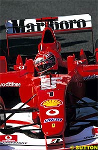 Schumacher in Belgium