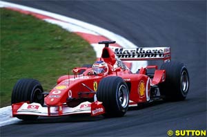 Barrichello leads