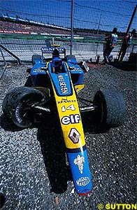 Jarno Trulli's car