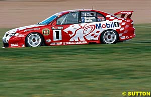 HRT's Mark Skaife, Bathurst winner with Tony Longhurst last year