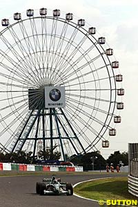 Irvine at Suzuka, 2001