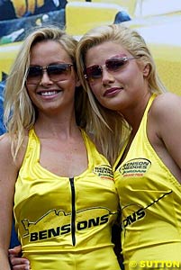 The Benson & Hedges girls. MasterCard didn't like them