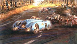 Bugatti at DuMans by Alfredo de la Maria