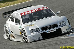 Emanuele Pirro in the Audi A4