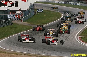 Senna and Prost, Imola 1989