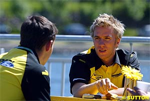 Glock and Nick Heidfeld