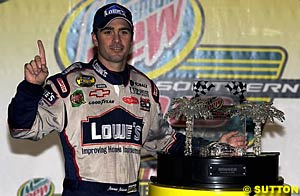 Darlington winner Jimmie Johnson