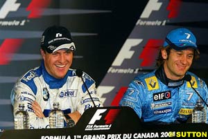 Ralf Schumacher & Jarno Trulli