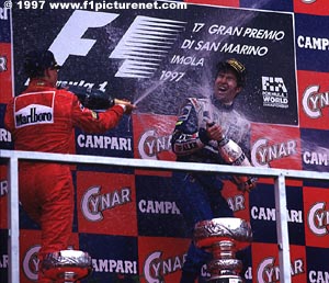 Frentzen wins at last