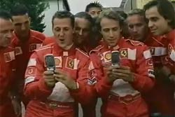 Schumacher Joins Beckham for Vodafone Ads