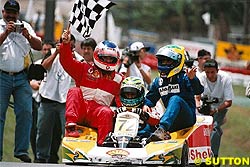 Barrichello, Massa Win Brazilian Kart Event