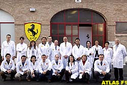 Ferrari Staff Gets in Shape