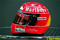 Man Fined for Stealing Schumacher's Helmet 