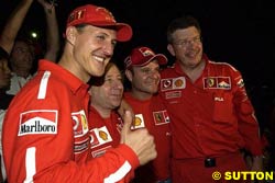 Schumacher Looks Forward to Winter Holiday