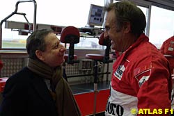 Reutemann Back in F1 Action with Ferrari