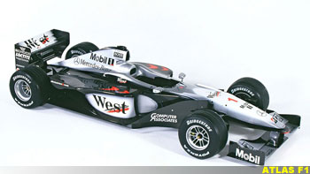 The McLaren-Mercedes MP4/15