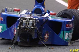 Heidfeld's car