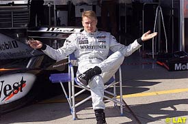 Mika Hakkinen in Japan